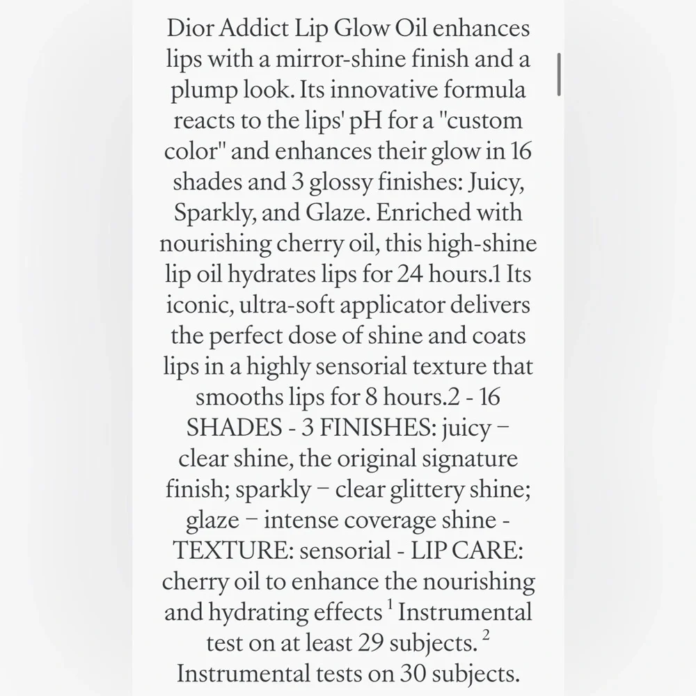 New Dior Addict Lip Glow Oil 24h Hydrating Lip Oil - 3 Ultra-Glossy Finishes 088
